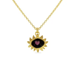 Limited Edition Enamel Flame Necklace