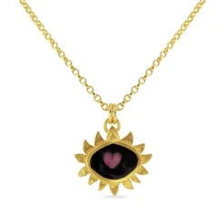 Limited Edition Enamel Flame Necklace