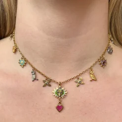 Limited Edition Fiesta Mega Charm Necklace