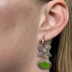 Limited Edition Floris Lior Hoop Earrings