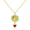 Limited Edition Green Mythic Bird Necklace