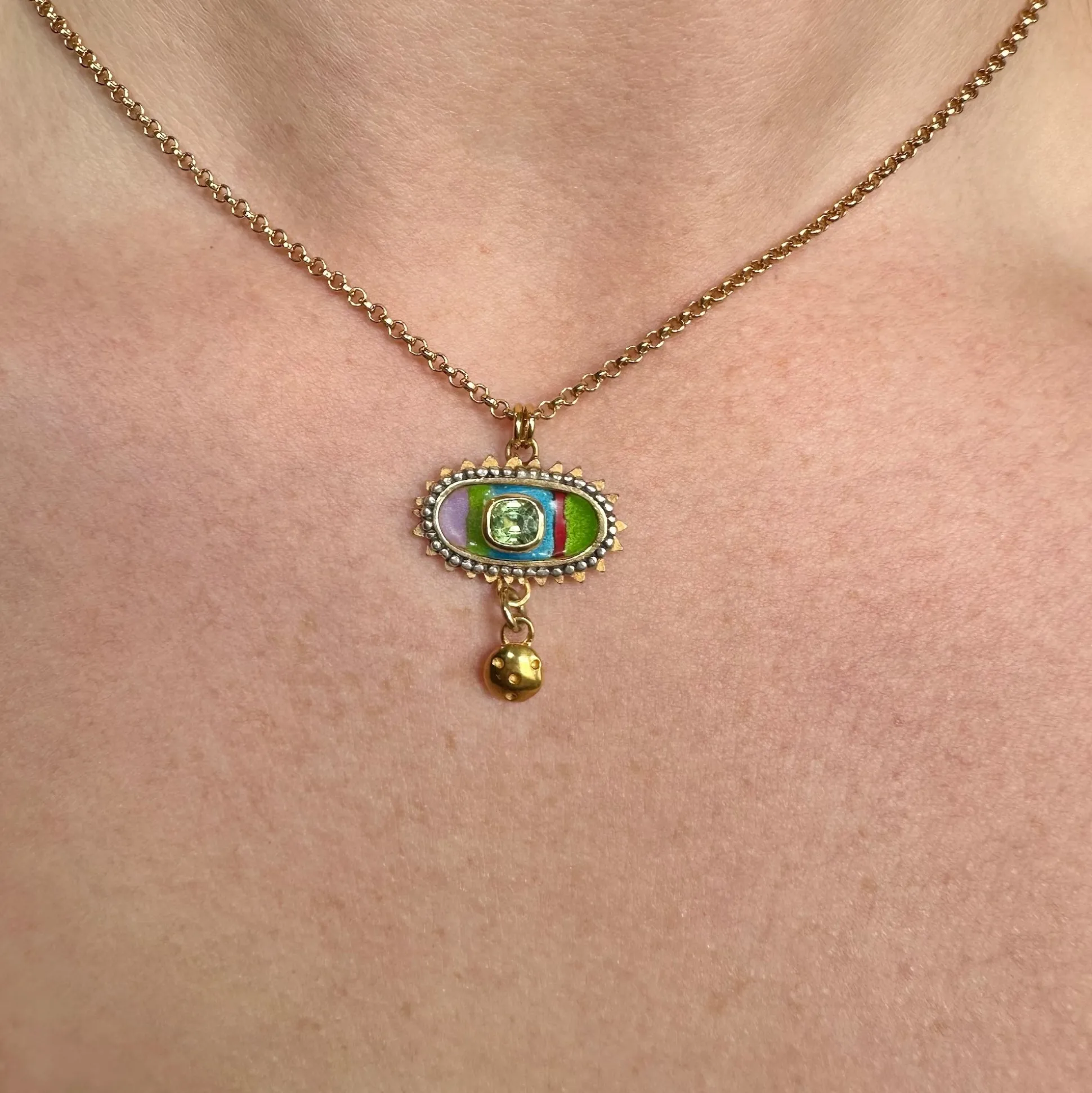 Limited Edition Peridot Kinship Amulet Necklace
