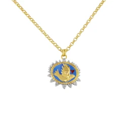 Limited Edition Sky Blue Mythic Bird Necklace