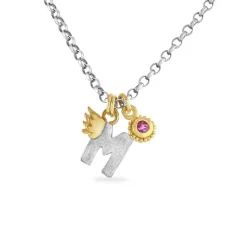 Love Letter M Charm