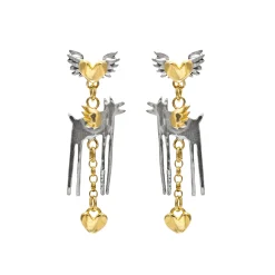Love Wolf Earrings | Cult Classics | Sophie Harley London