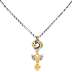 Loveknot Triple Drop Necklace | Algerian Loveknot | Sophie Harley