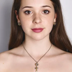 Loveknot Triple Drop Necklace | Algerian Loveknot | Sophie Harley