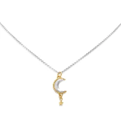 Luna Star Drop Necklace | Sophie Harley London