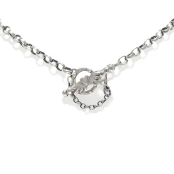 Medium Oval Belcher Chain Necklace