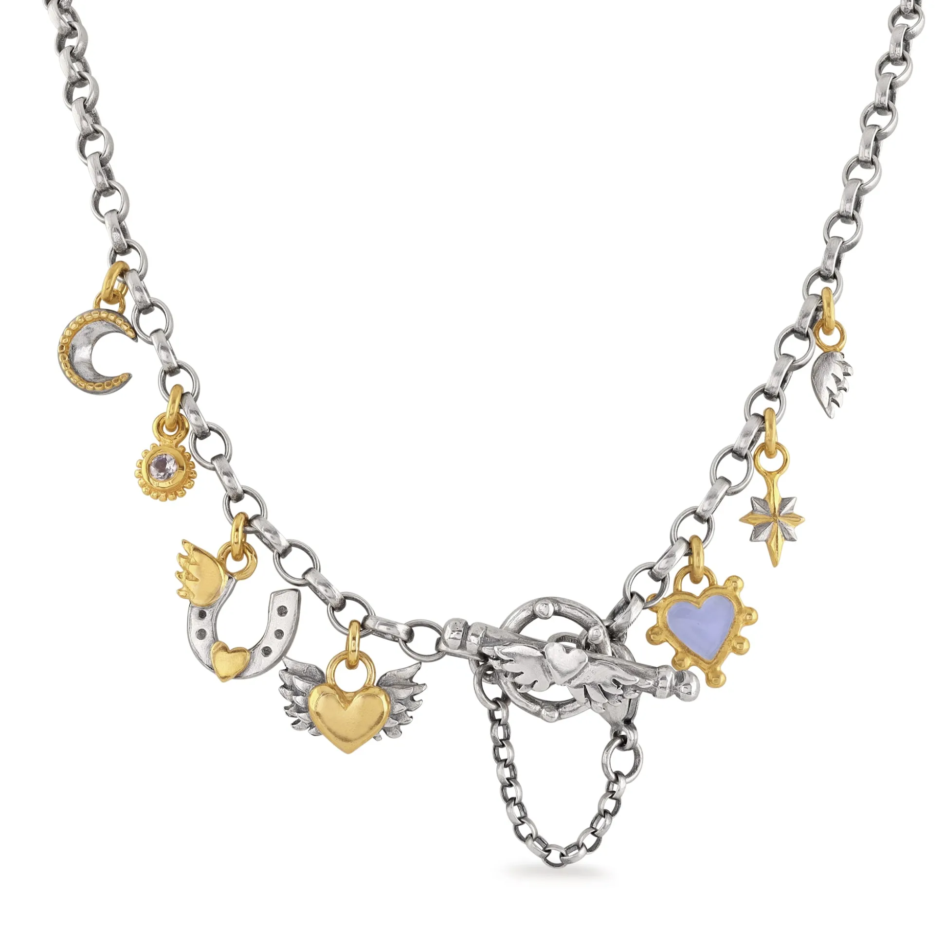 Medium Oval Belcher Chain Necklace