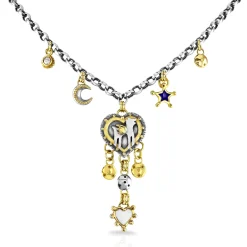 Midnight Wolf Necklace