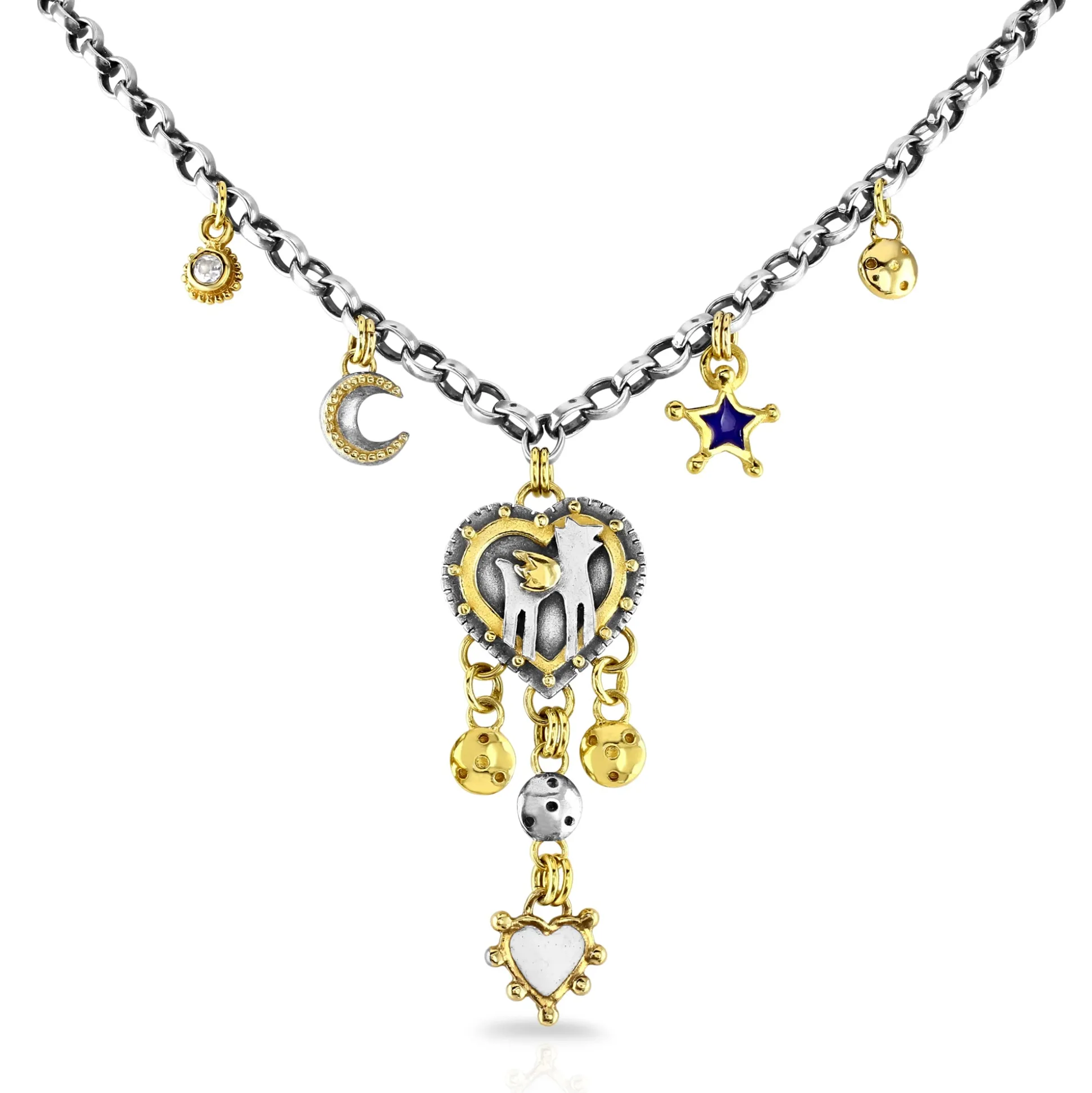 Midnight Wolf Necklace