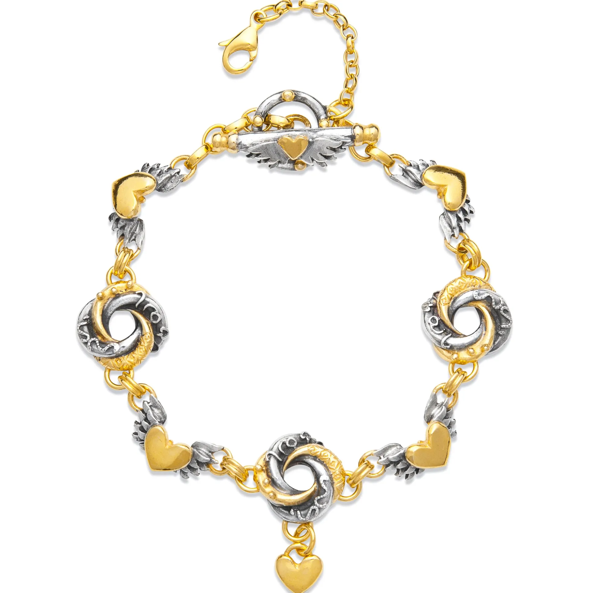 Mini Loveknot Charm Strand Bracelet | Algerian Loveknot | Sophie Harley