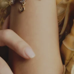Mini Loveknot Charm Strand Bracelet | Algerian Loveknot | Sophie Harley