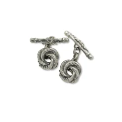 Mini Loveknot Cufflinks | Algerian Loveknot | Sophie Harley