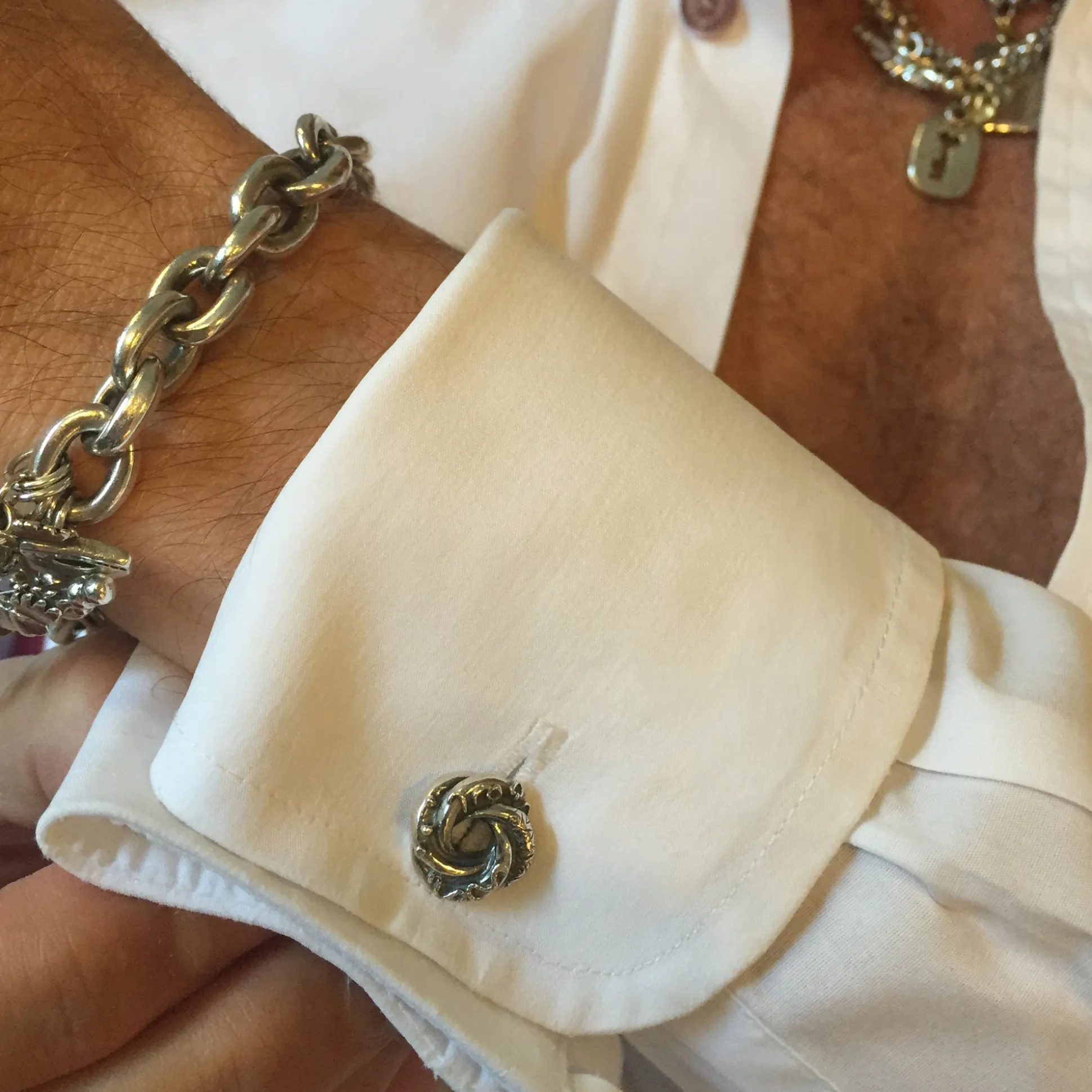 Mini Loveknot Cufflinks | Algerian Loveknot | Sophie Harley