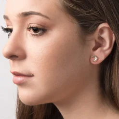 Mini Moon & Star Stud Earrings