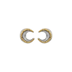 Mini Moon Stud Earrings | Sophie Harley London