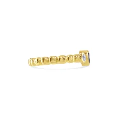 Mink Diamond Heart Tutti Frutti Ring