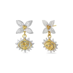 Mountain Ghost Lupa Earrings