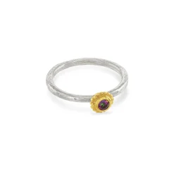Mystic Topaz Birthstone Ring