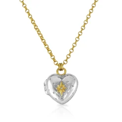 North Star Diamond Love Locket
