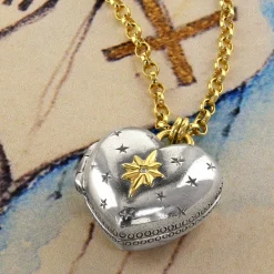 North Star Diamond Love Locket