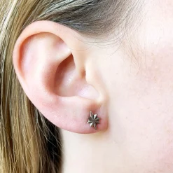 North Star Stud Earrings | Sophie Harley London