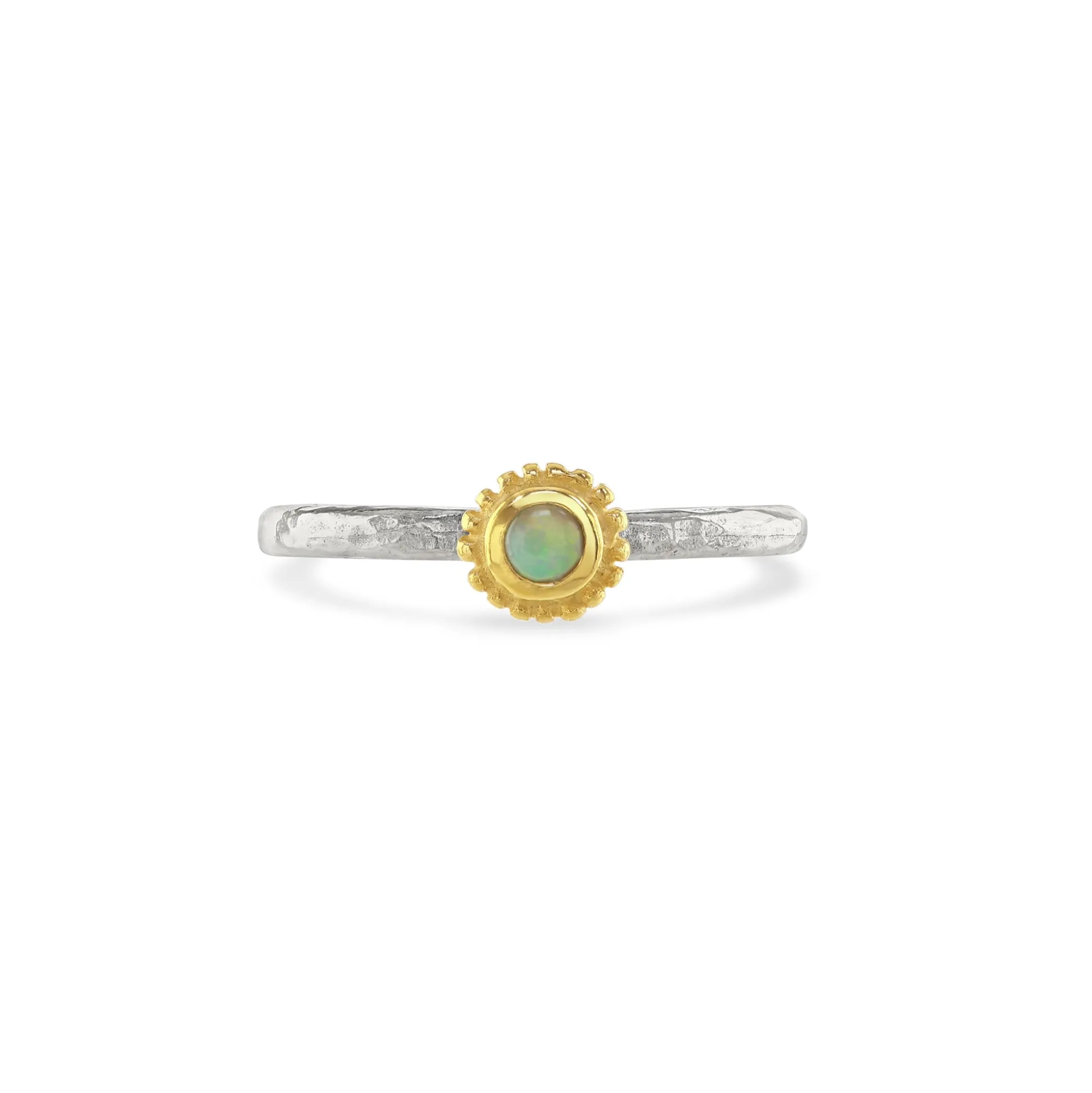 Opal Birthstone Ring