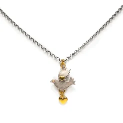 Paloma Heart Drop Necklace