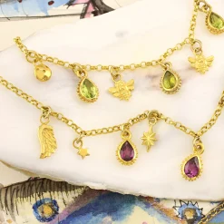 Peridot Tellurian Gem Necklace
