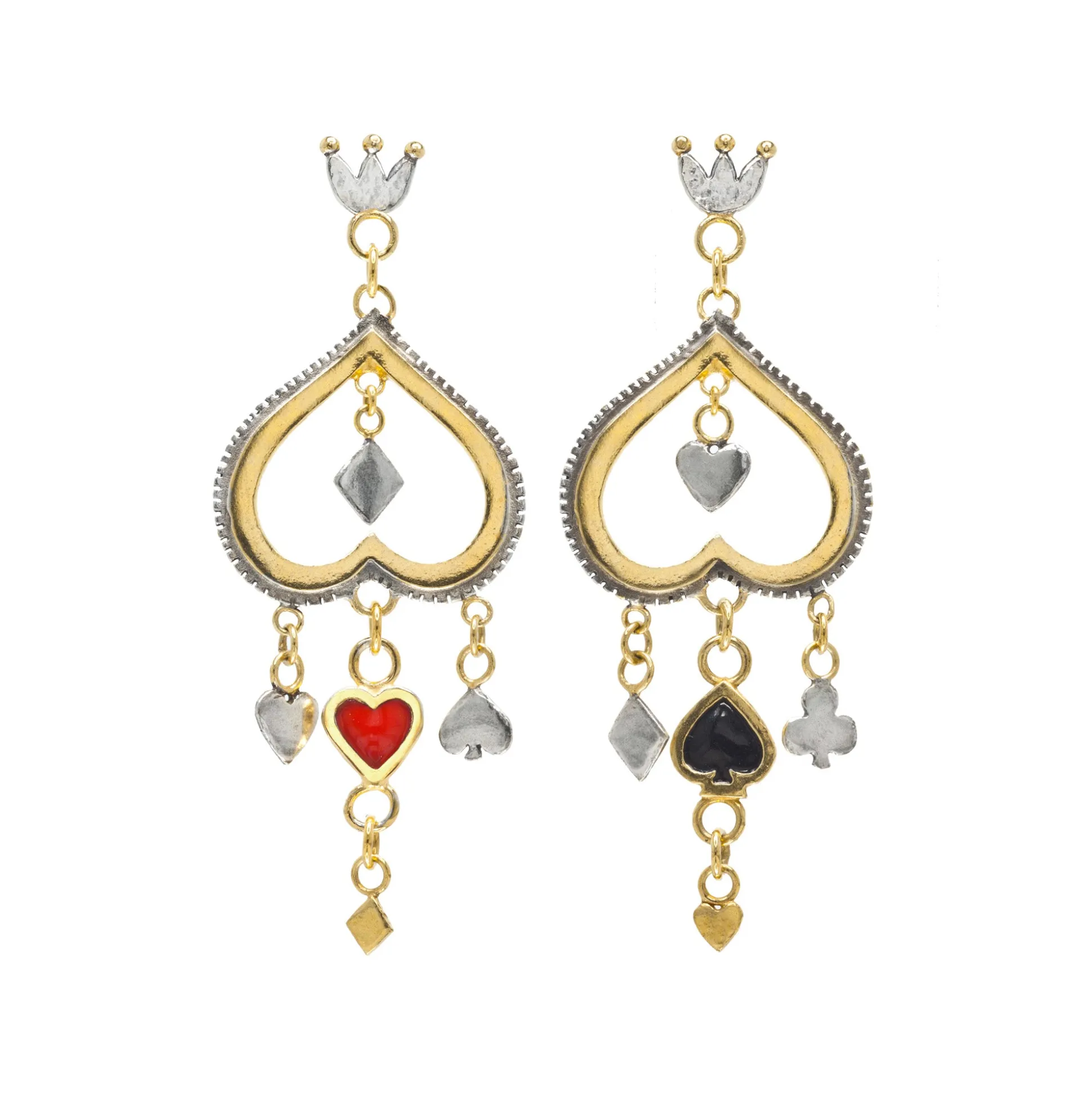 Queen Of Hearts Earrings