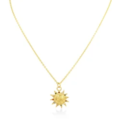 Rainbow Diamond Solar Necklace
