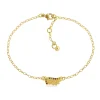 Rainbow Diamond Venetian Wing Bracelet