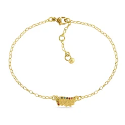 Rainbow Diamond Venetian Wing Bracelet