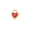 Red Classic Heart Charm