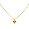 Red Sacred Heart Necklace
