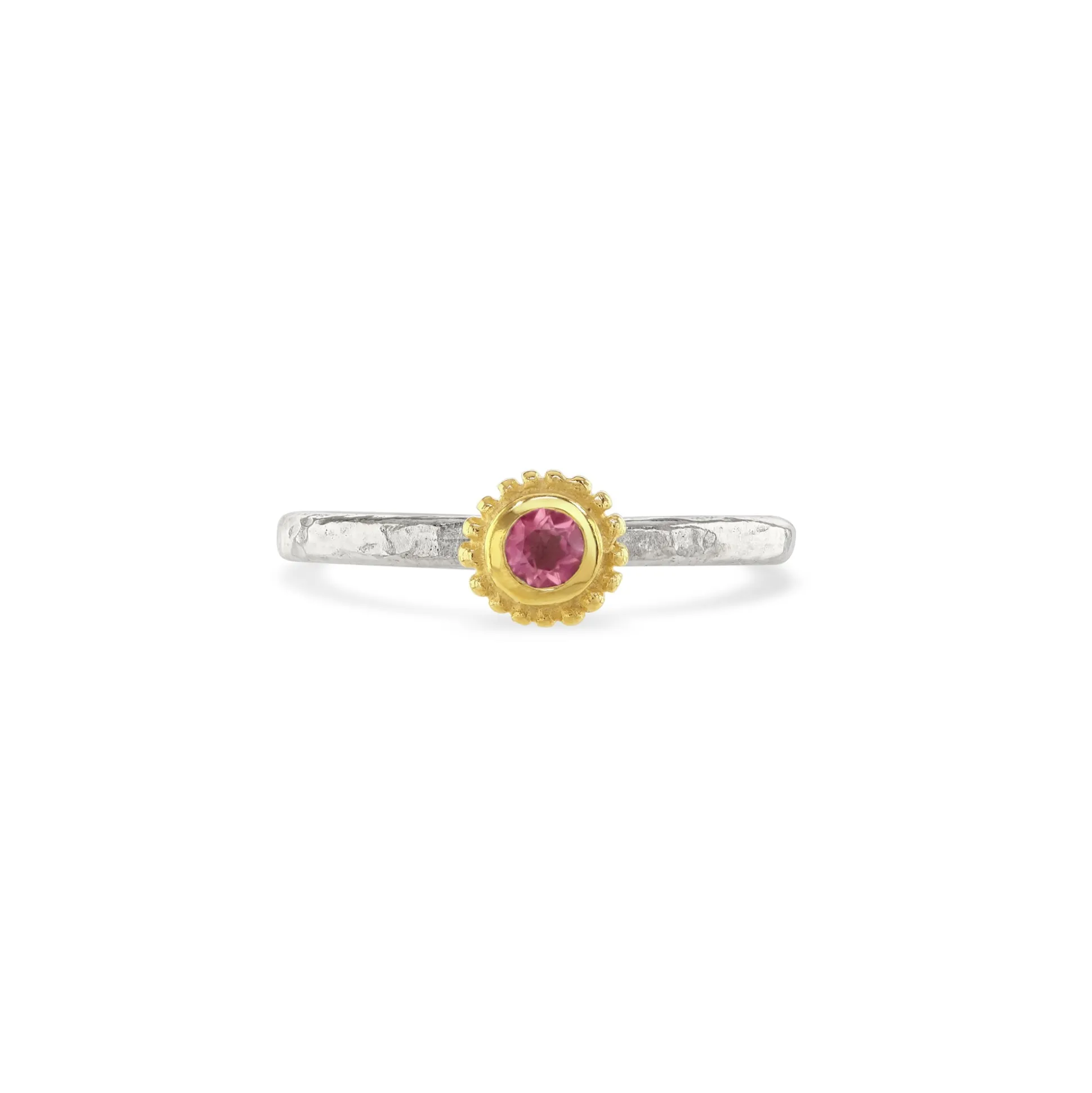 Rhodolite Garnet Birthstone Ring