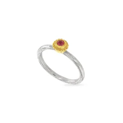 Rhodolite Garnet Birthstone Ring