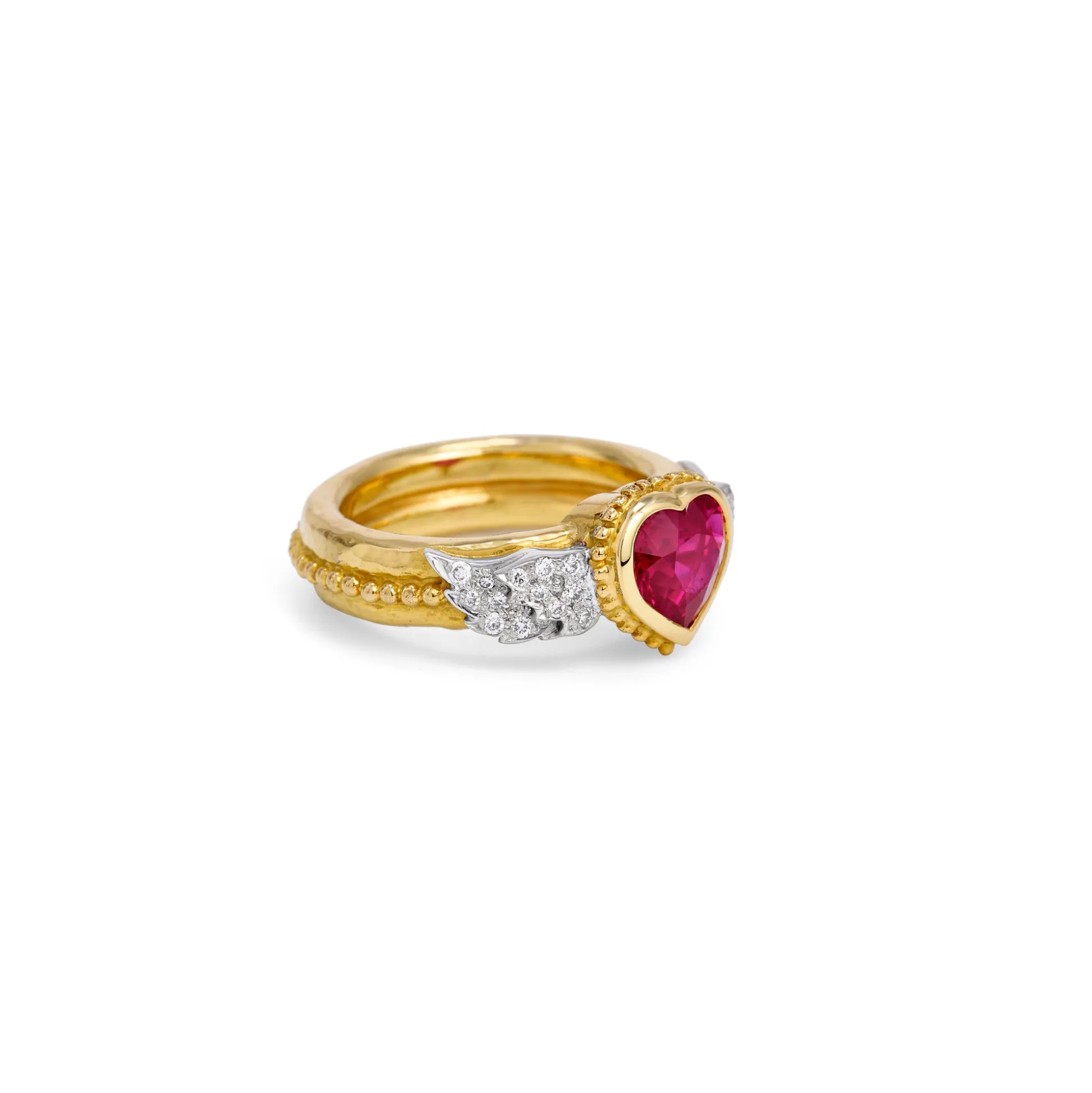 Ruby & Diamond Anniversary Ring