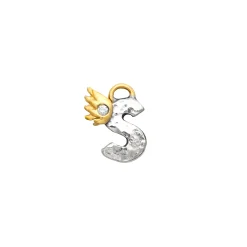 S With Diamond Charm