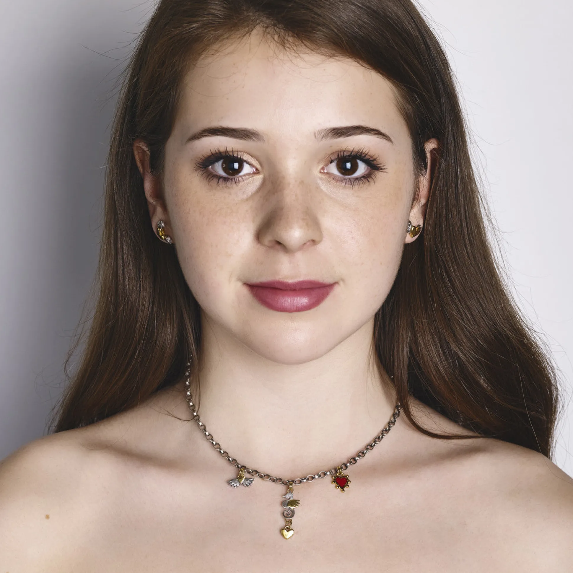 Seahorse & Boho Heart Necklace | Cult Classics | Sophie Harley London