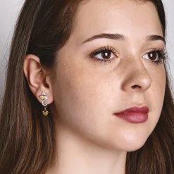 Seahorse Heart Drop Earrings | Cult Classics | Sophie Harley London