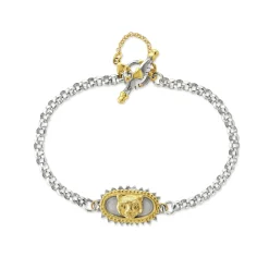 Snow Leopard Amulet Bracelet