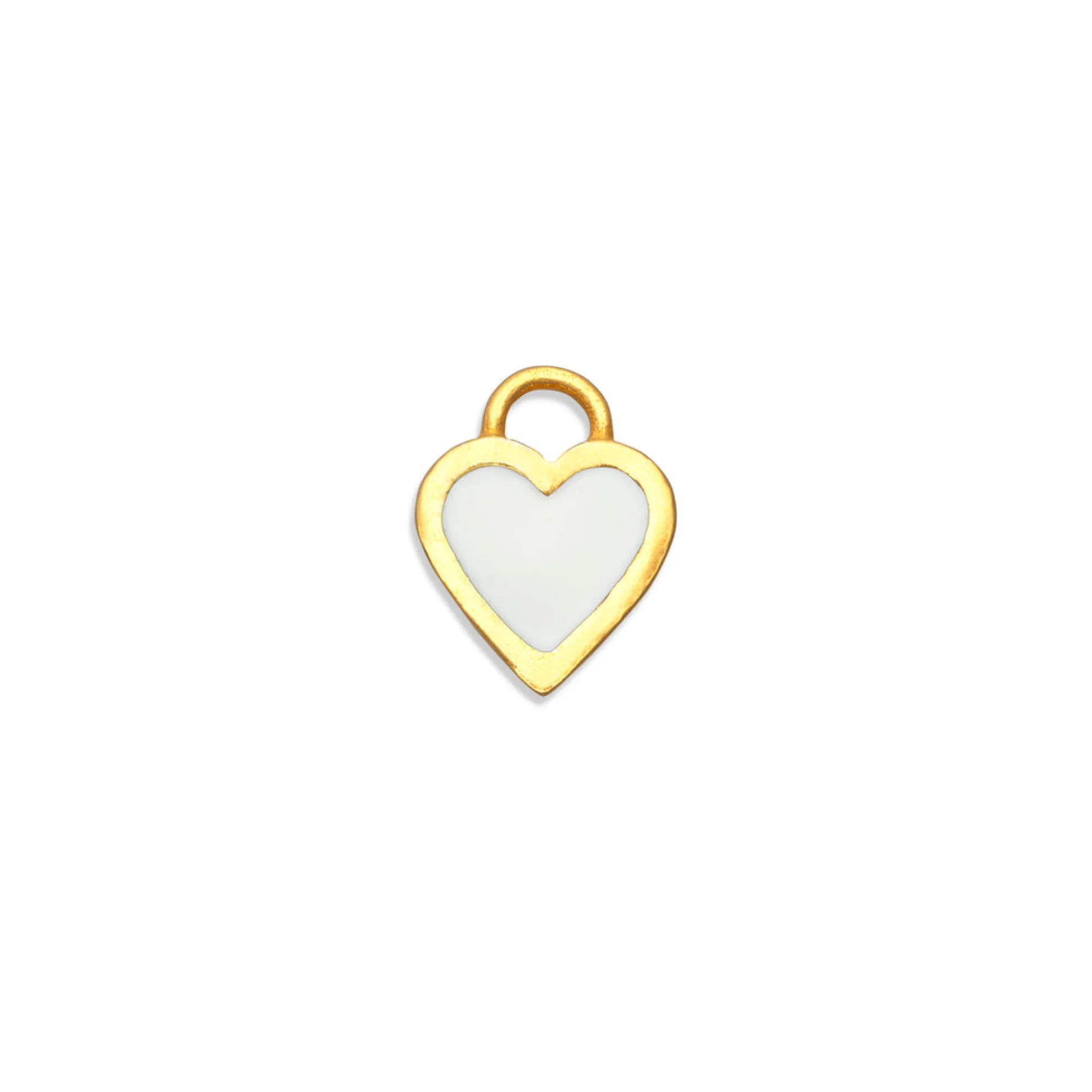 Snow White Classic Heart Charm