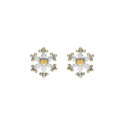 Snowflake Stud Earrings