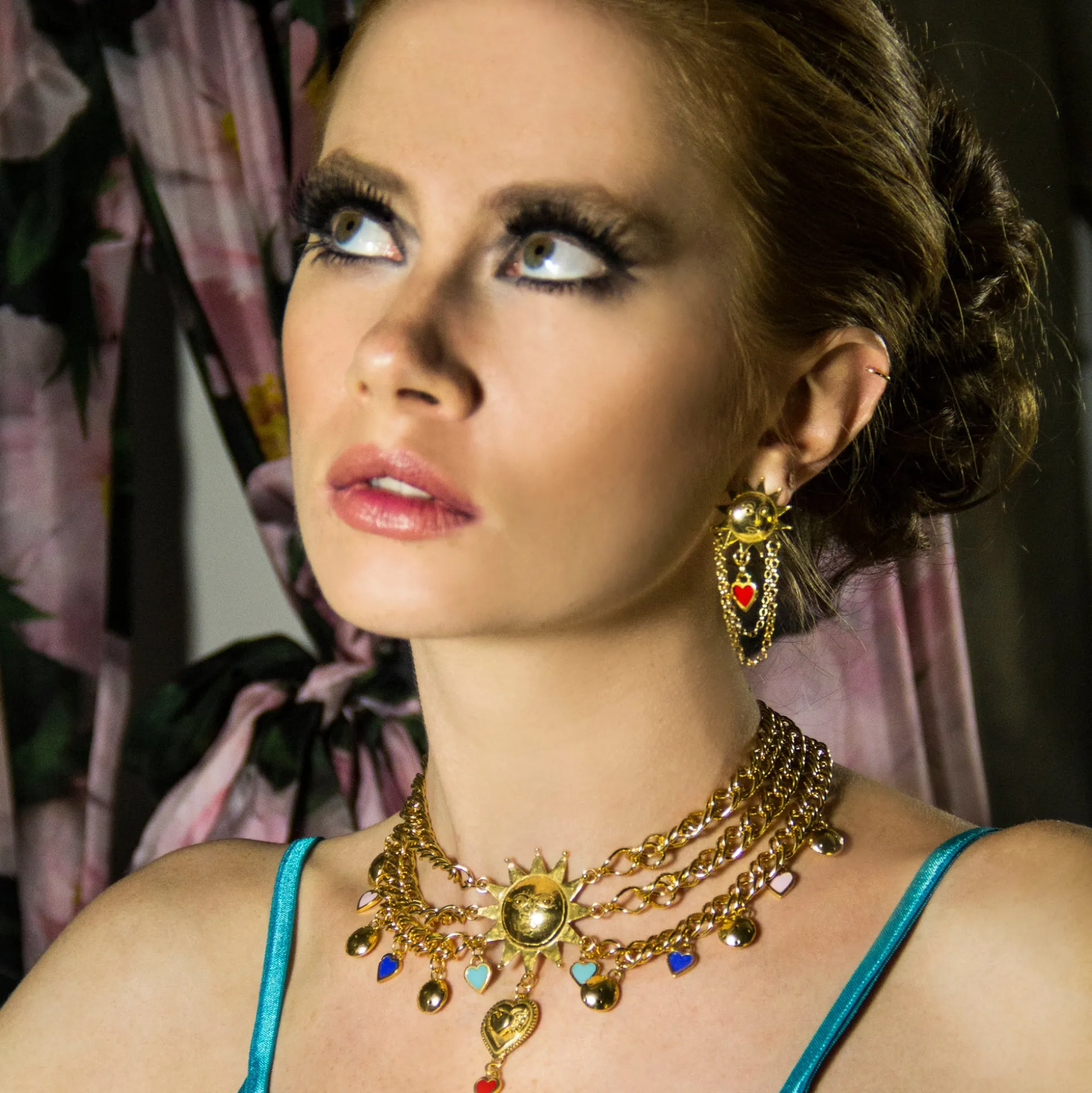 Solar Chain Drop Earrings | Cult Classics | Sophie Harley London