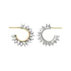 Solar Flare Hoop Earrings | Sophie Harley London