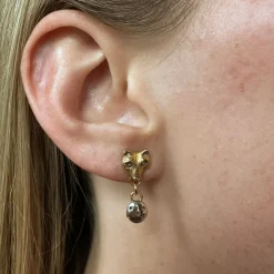 Spirit Wolf Pod Drop Earrings