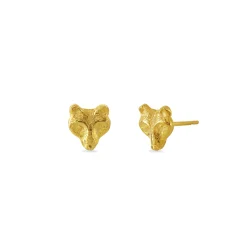 Spirit Wolf Stud Earrings